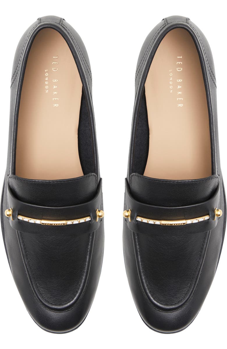 Ted Baker London Zoe Icon Bit Loafer, Alternate, color, Black