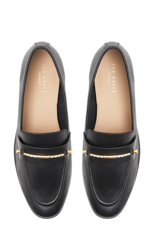 Ted Baker Zoe Icon Bit Loafer In Black