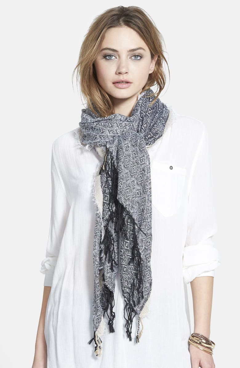 T+C by Theodora & Callum 'Evil Eye' Metallic Wrap, Main, color,