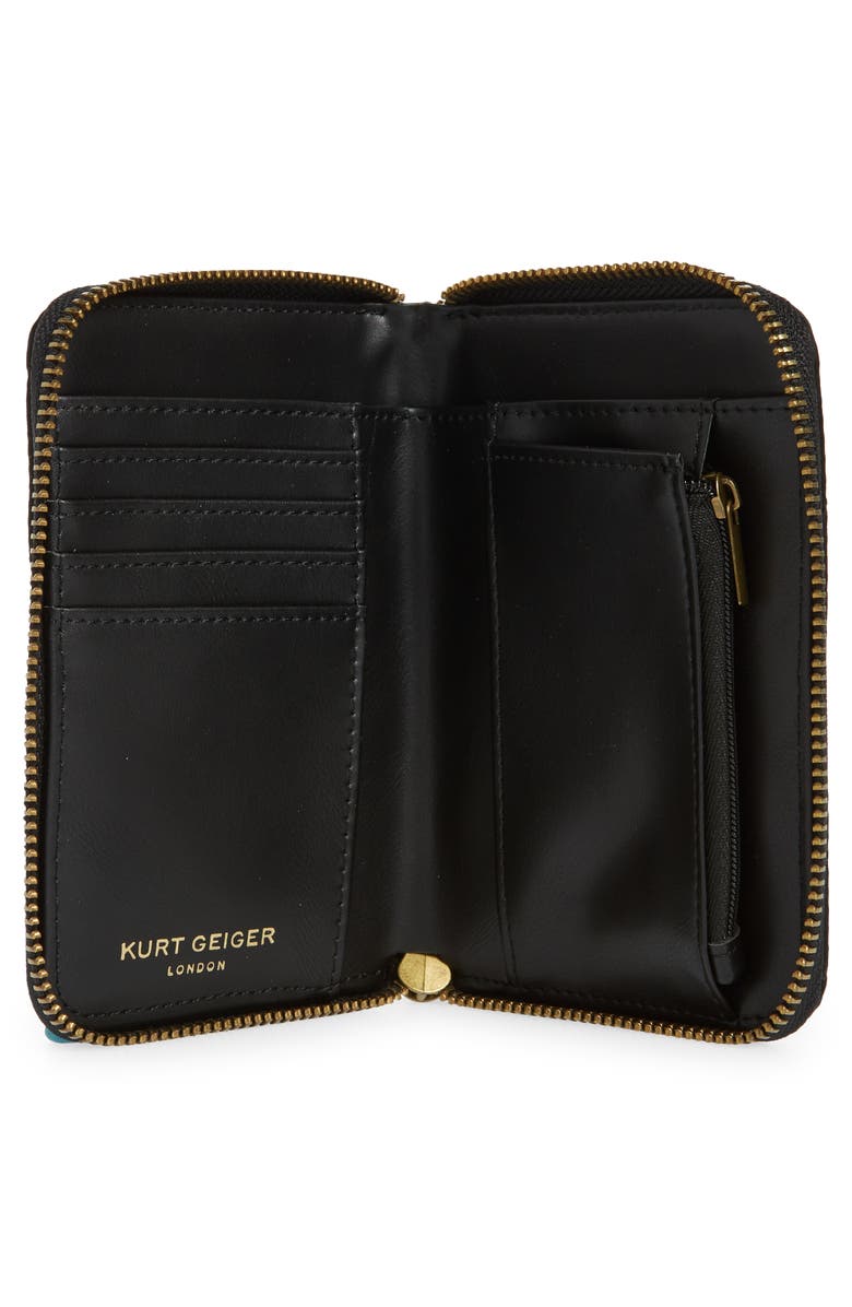 Kurt Geiger London Small Zip Around Wallet, Alternate, color, 