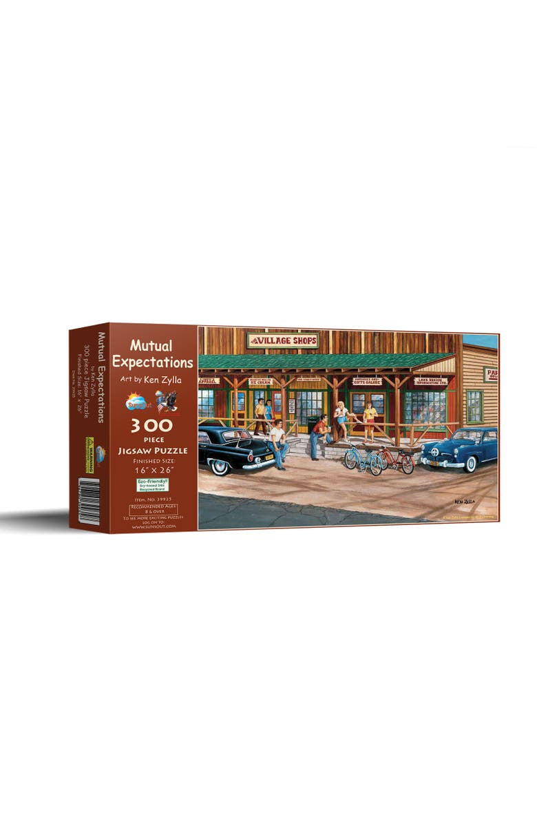 Sunsout Mutual Expectations 300 piece Jigsaw Puzzle for Adults, Main, color, Multicolor