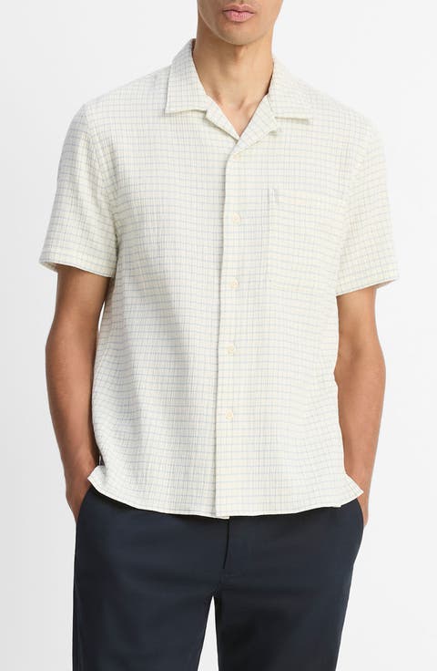 Men's Ivory Short Sleeve Shirts | Nordstrom