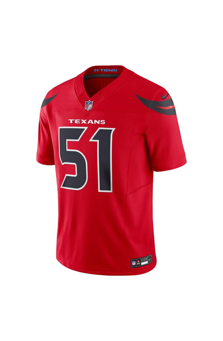 Nike Men's Nike Will Anderson Jr. Red Houston Texans Alternate Vapor F.U.S.E. Limited Jersey, Alternate, color, Red