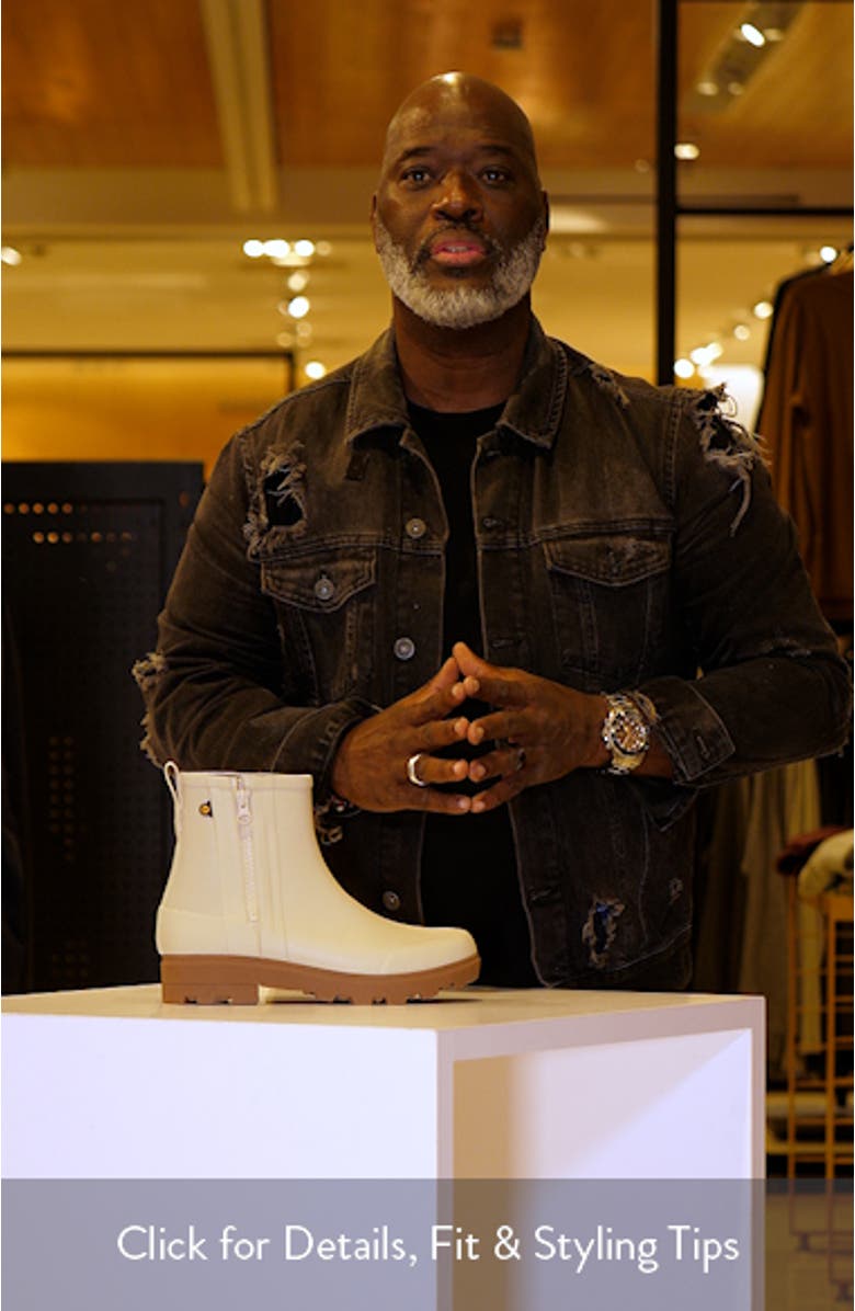 Holly Zip Waterproof Rain Boot, sales video thumbnail