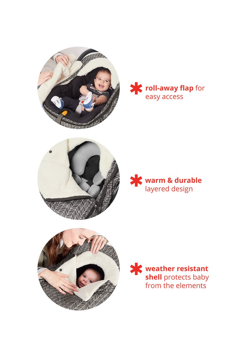 Skip Hop 'Stroll And Go' Seat Cover, Alternate, color, Heather Grey