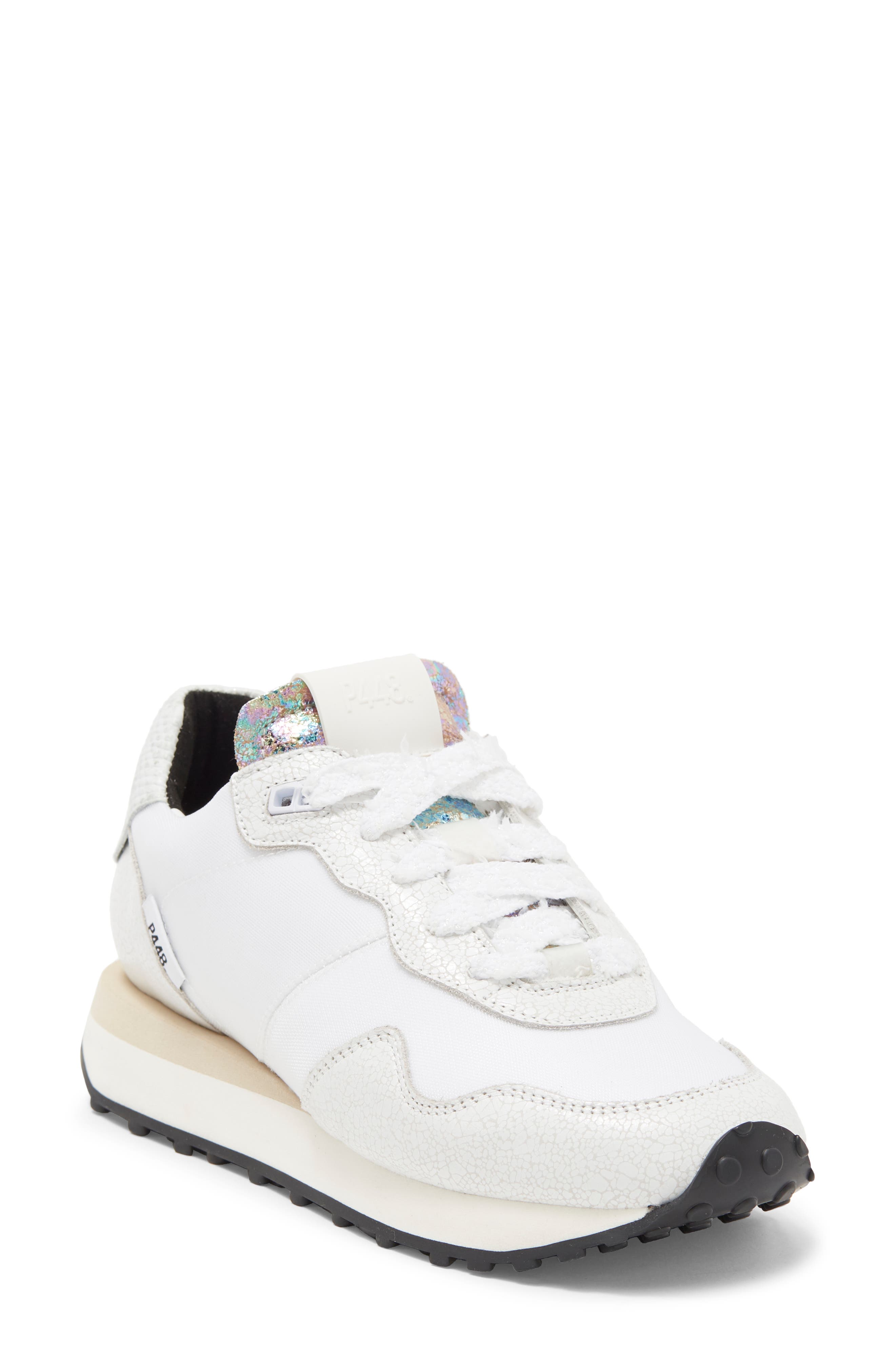P448 Cancun Snake Print Athletic Sneaker, Main, color, 