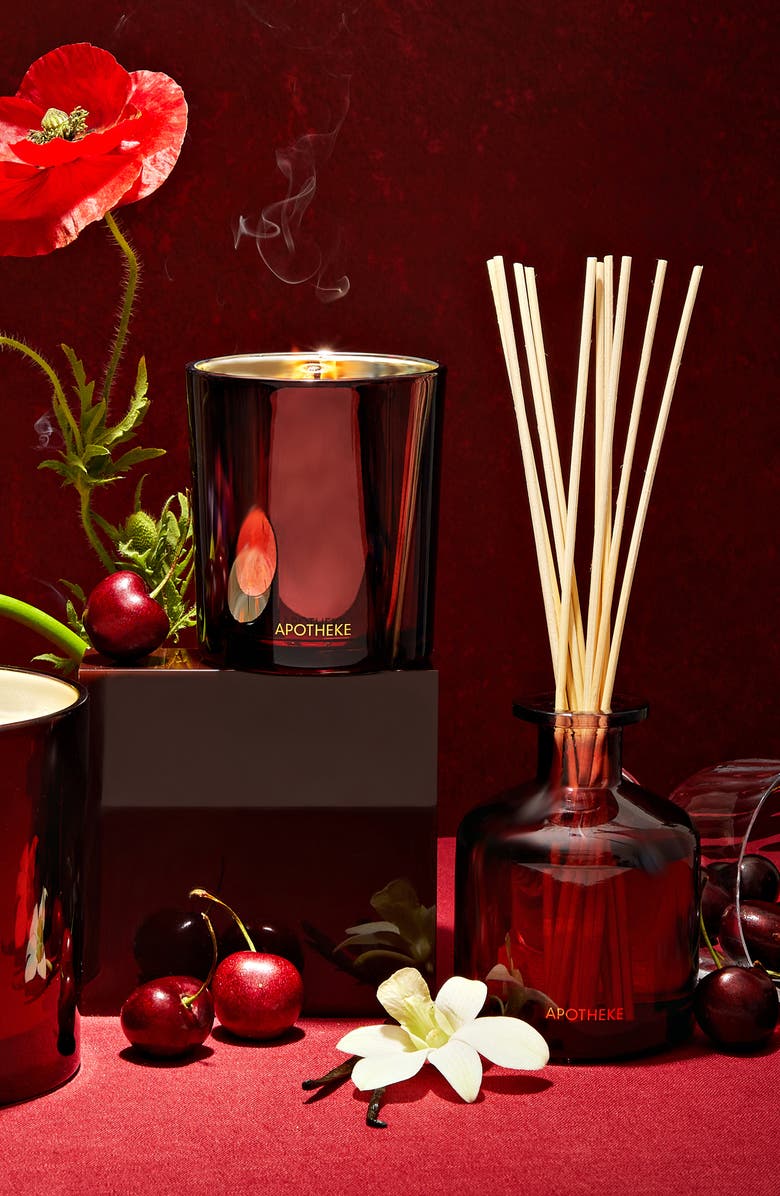 APOTHEKE Bitter Cherry Classic Scented Candle, Alternate, color, 