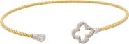 MESHMERISE Diamond Mesh Cuff Bangle