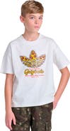 adidas Kids' Trefoil Pizza Graphic T-Shirt