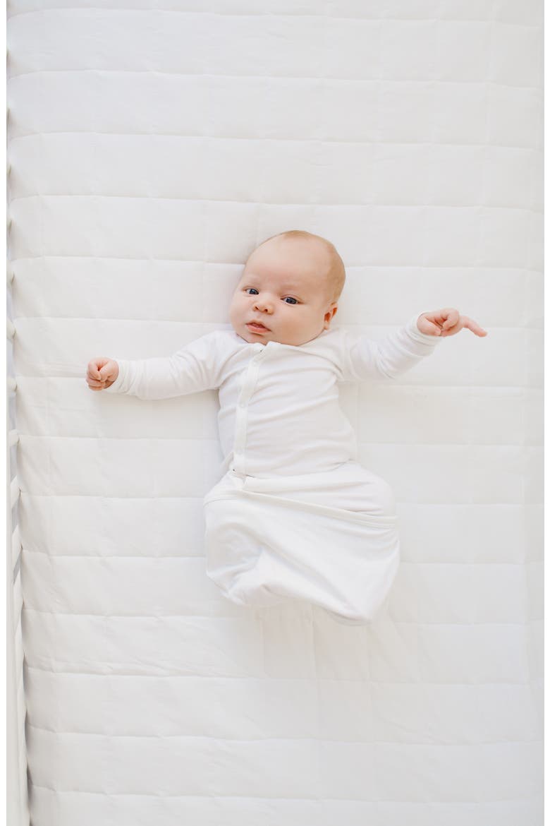 Bundler Snap Gown, Alternate, color, CLOUD