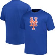 PROFILE Men's Profile Royal New York Mets Big & Tall Primary Logo T-Shirt