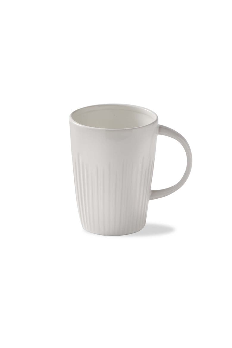 Vista Grey Mug 20oz Dishwasher Safe Perfect for Coffee Tea, Main, color, Grey