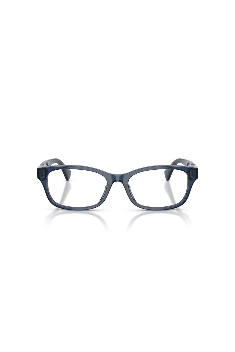 54mm Rectangle optical glasses, Alternate, color, Blue