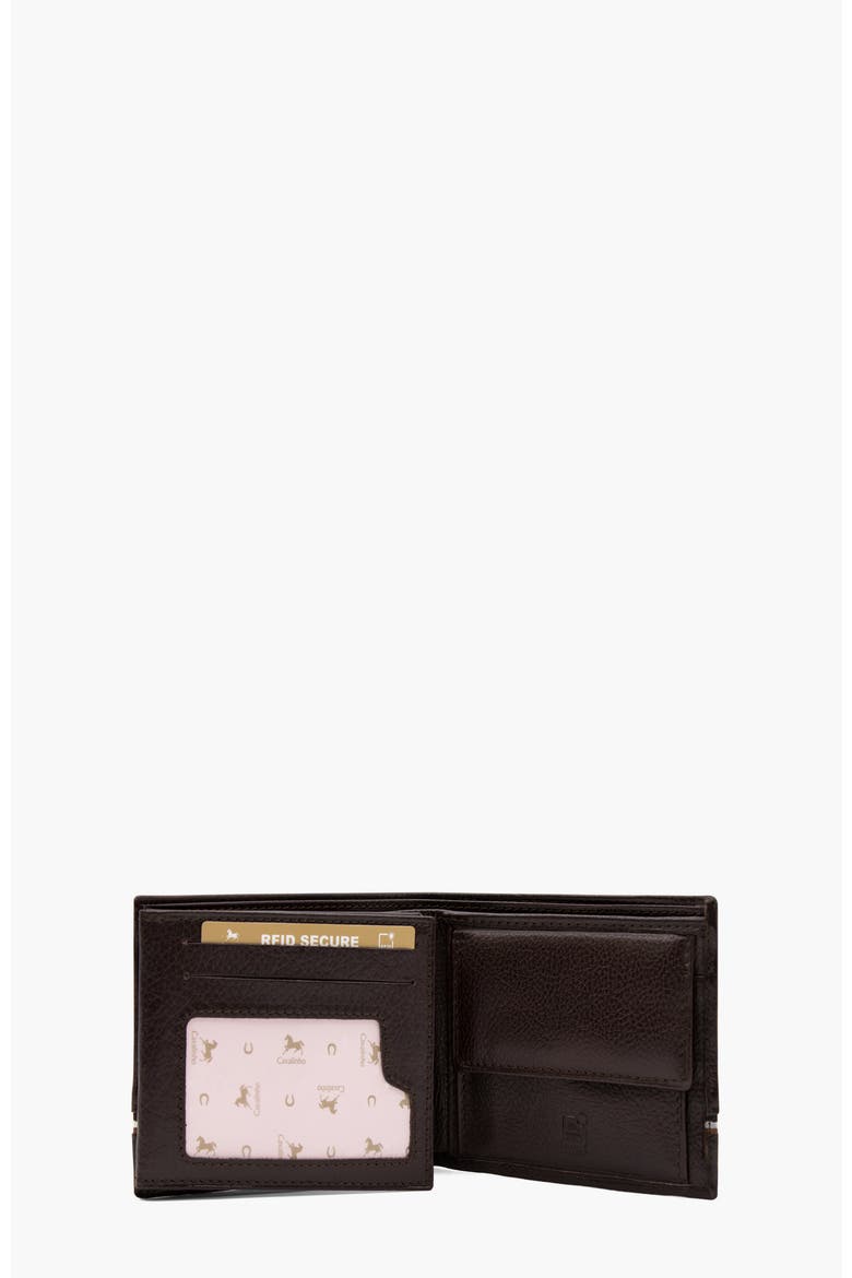 The Sailor Trifold Leather Wallet 505, Alternate, color, Brown