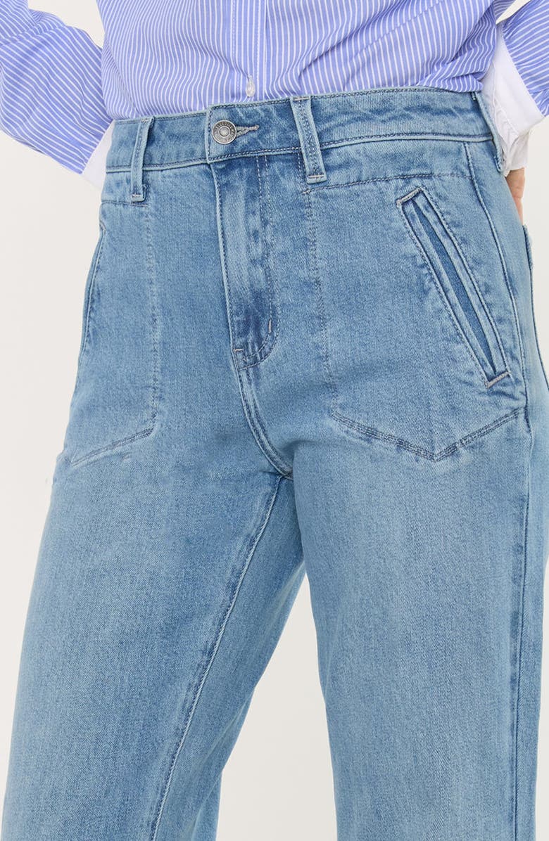 KanCan Prima High Rise Flare Jeans, Alternate, color, Medium Dark