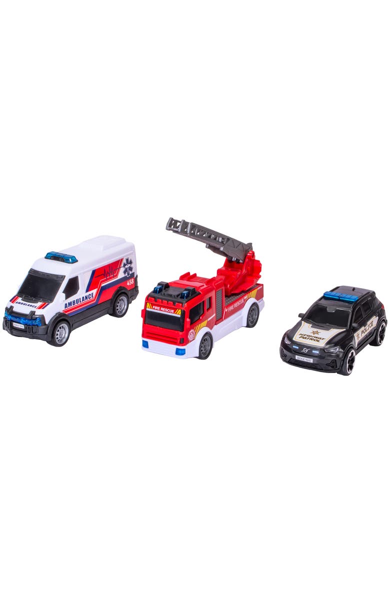 Dickie Toys HK Ltd Rescue Station Play Vehicles, Alternate, color, Multicolored