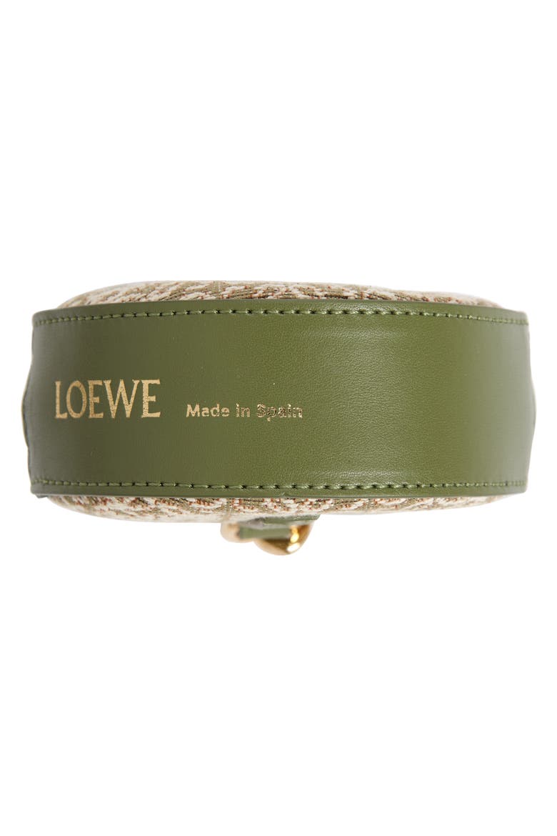 Cookie Anagram Jacquard Pouch, Alternate, color, GREEN/ AVOCADO GREEN