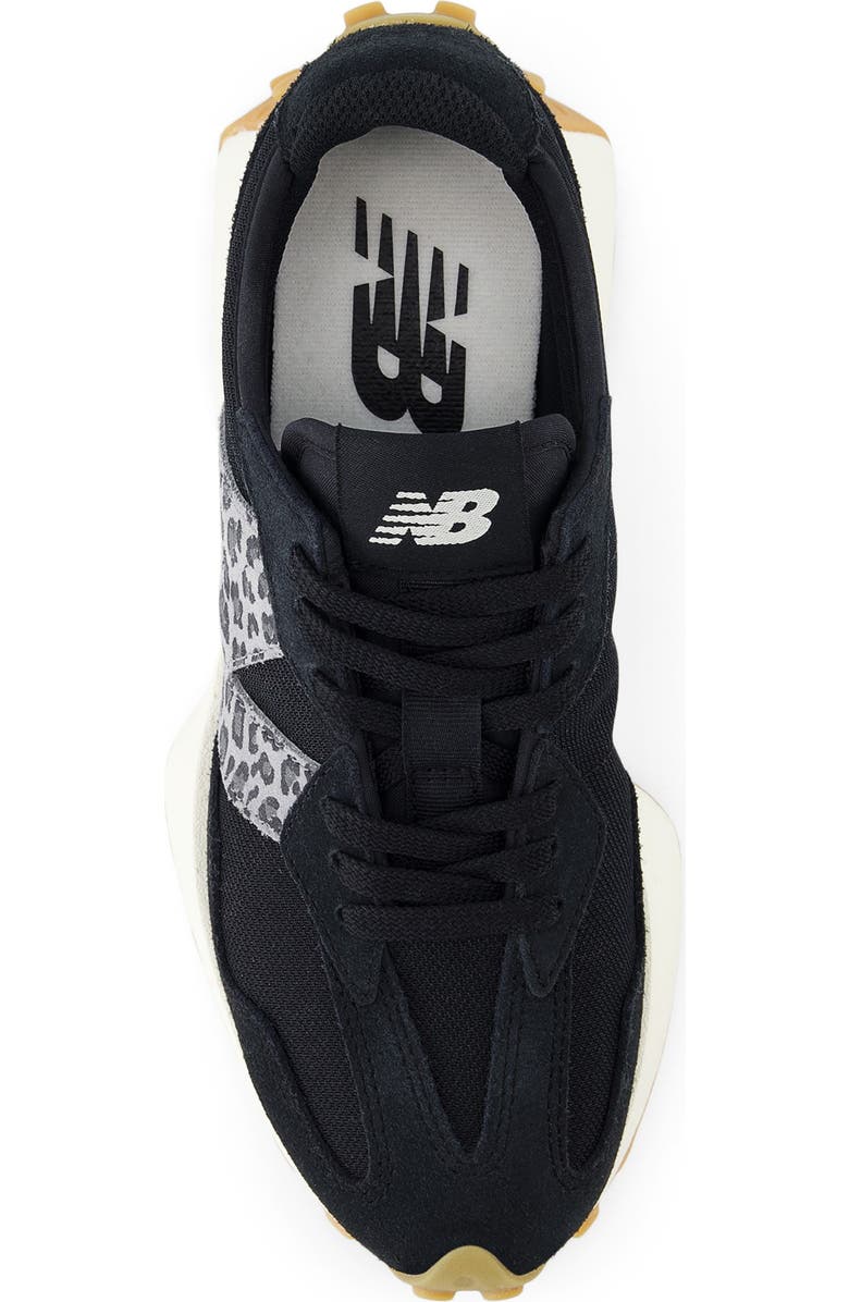 New Balance 327 Sneaker, Alternate, color, Black/ Black