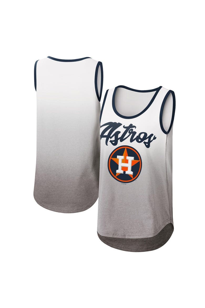Women's G-III 4Her by Carl Banks White Houston Astros Logo Opening Day Tank Top, Main, color, White