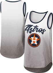 G-III 4HER BY CARL BANKS Women's G-III 4Her by Carl Banks White Houston Astros Logo Opening Day Tank Top