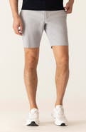 DEKE Galaxy Bermuda Flat Front Cotton 8.5-Inch Seersucker Shorts