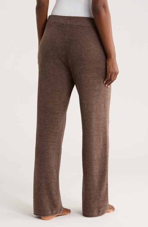 Barefoot Dreams ® Cozychic® Ultra Lite® Rib Rolled Edge Pants In Brown