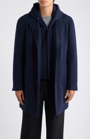 Cardinal of Canada Turner Wool and Cashmere Hooded Overcoat