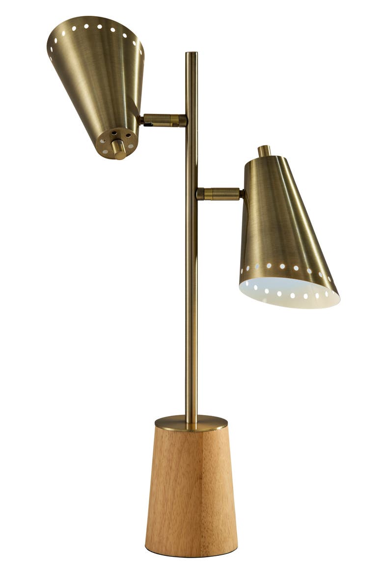 Josephine Desk Lamp, Main, color, ANTIQUE BRASS