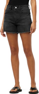 Joe's The Jessie Frayed High Waist Relaxed Denim Shorts