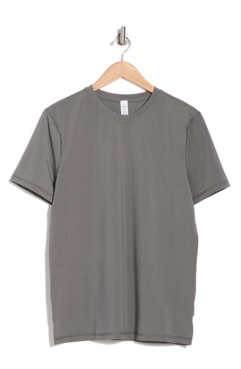 90 DEGREE BY REFLEX Strive Crewneck T-Shirt, Alternate, color, Black