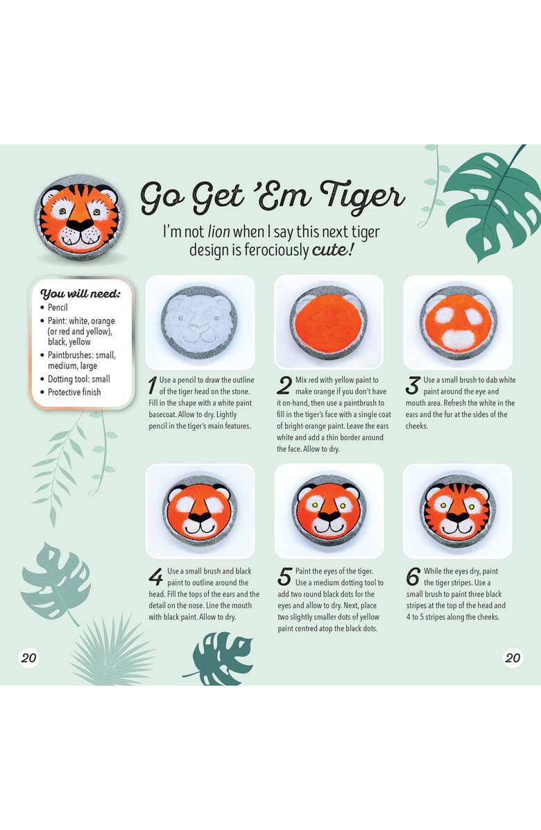 Craft Maker Hinkler DIY Animal Rock Painting Box Set, Alternate, color,