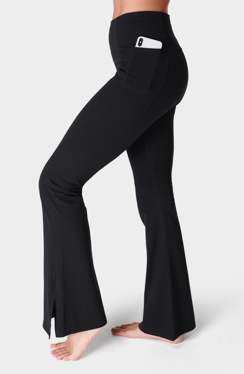 Sweaty Betty Super Soft Flare Leggings, Alternate, color,