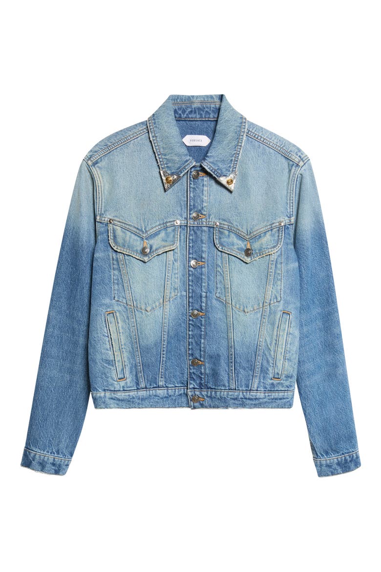 Denim Jacket, Main, color, MEDIUM BLUE