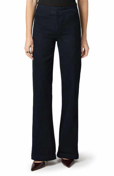 PAIGE Leenah High Waist Wide Leg Trouser Jeans