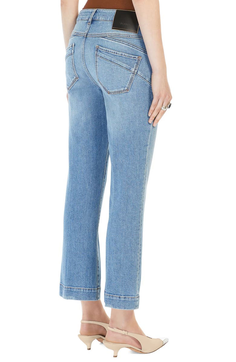 SPORTMAX Perfect Fit Stretch Denim Crop Jeans, Alternate, color, Midnight Blue