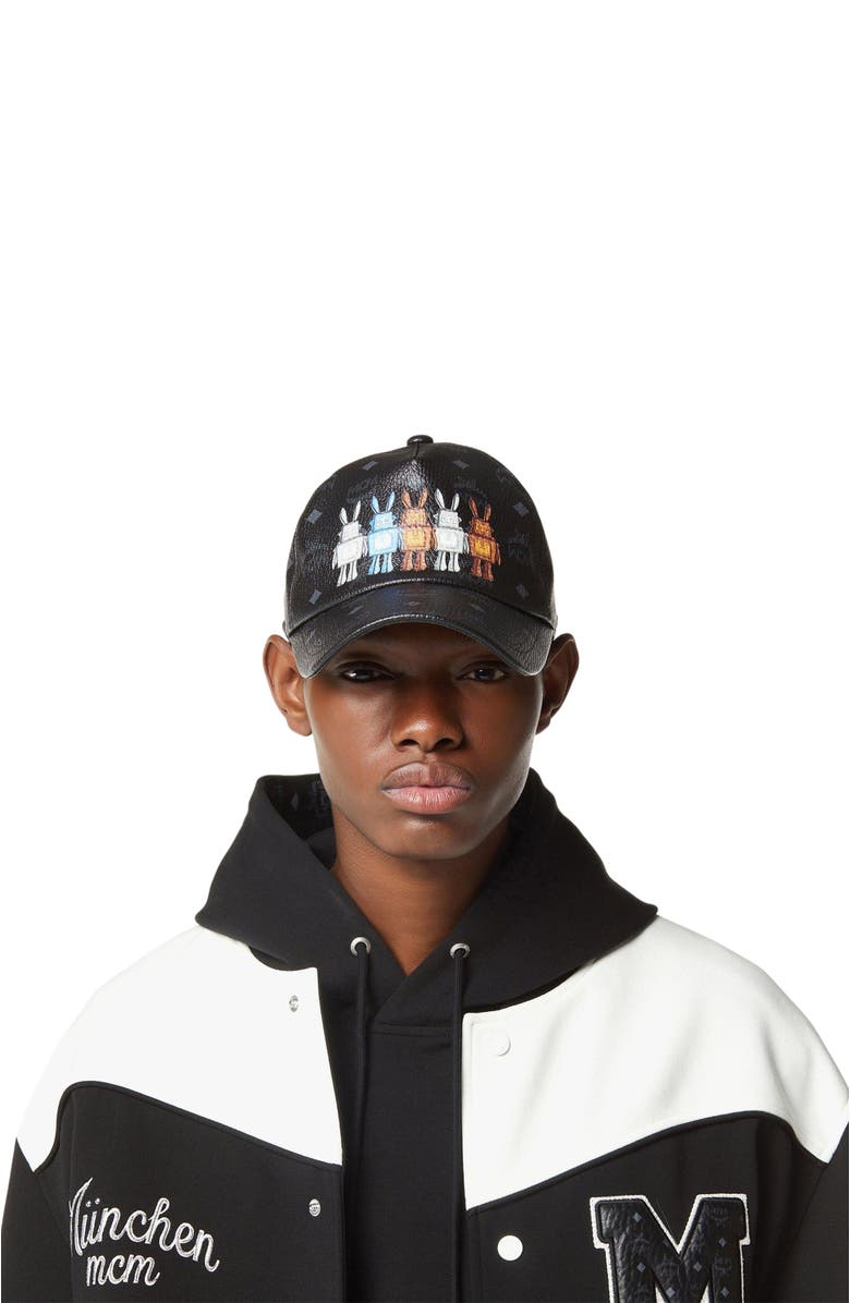 MCM Classic Cap in Rabot Visetos, Alternate, color,