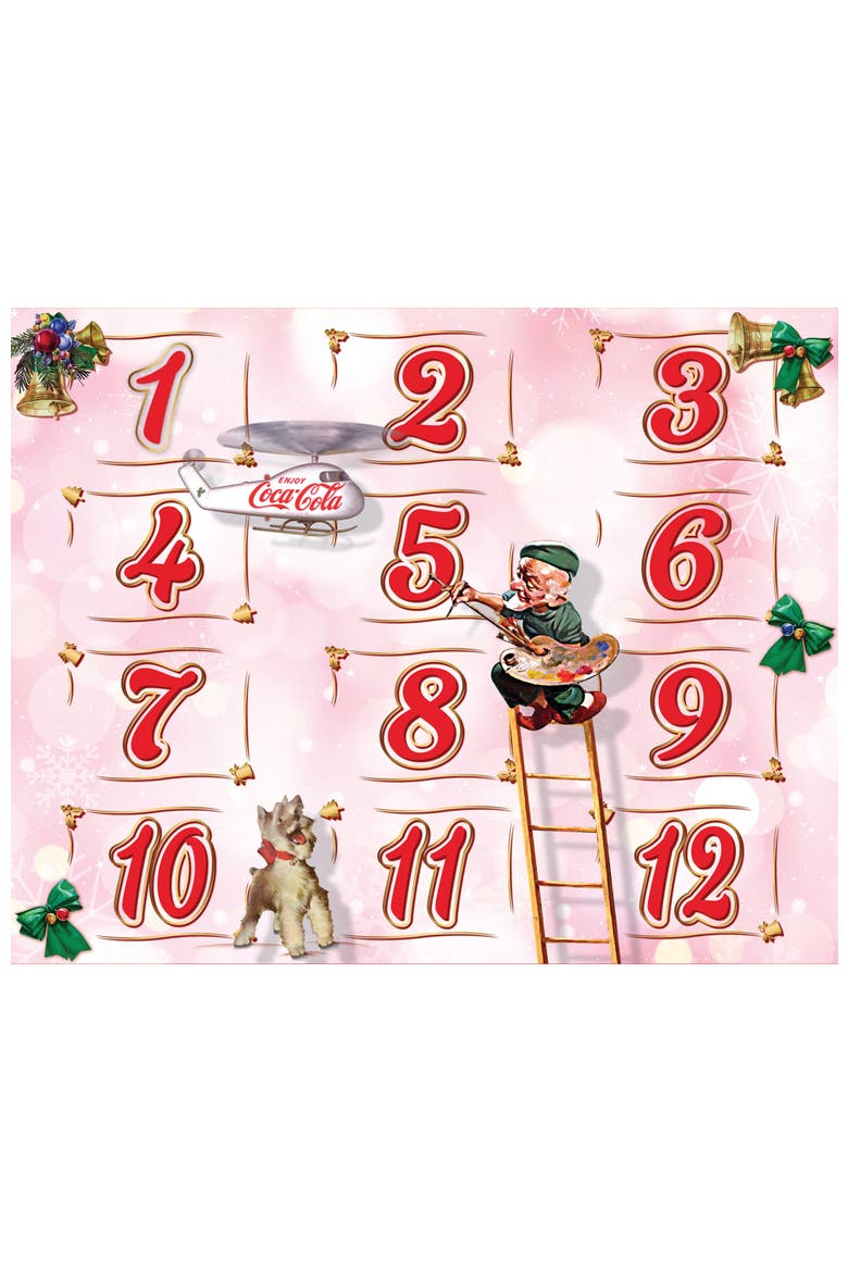 12 Days of Coca-Cola Jigsaw Puzzles, Alternate, color, Multicolor