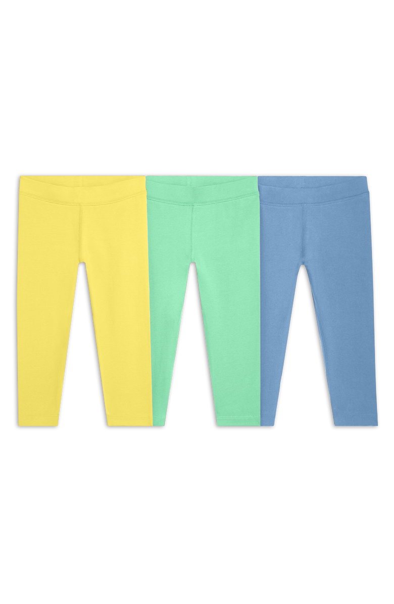 Primary Kids Capri Legging 3-Pack, Main, color, Clover Mix