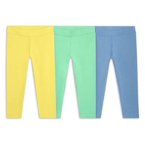 Kids Capri Legging 3-Pack (Toddler, Little Kid, & Big Kid)