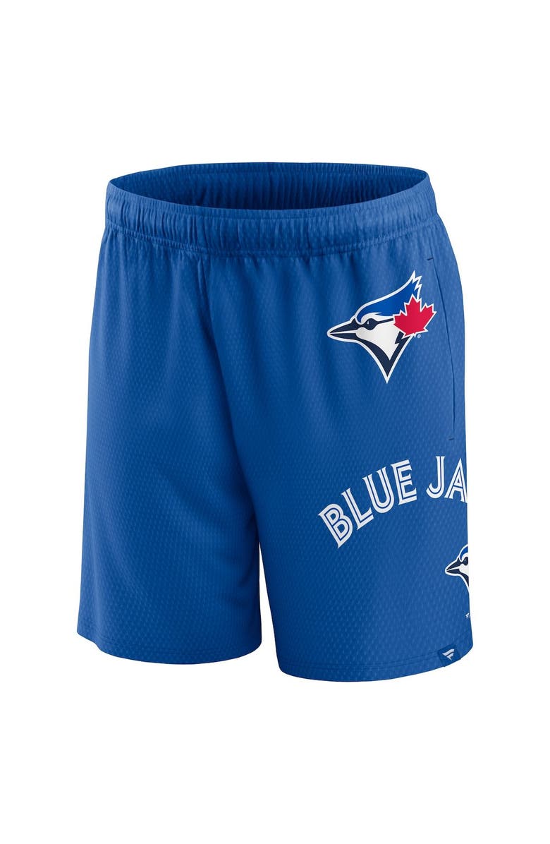 FANATICS Men's Fanatics Branded Royal Toronto Blue Jays Clincher Mesh Shorts, Alternate, color, Royal