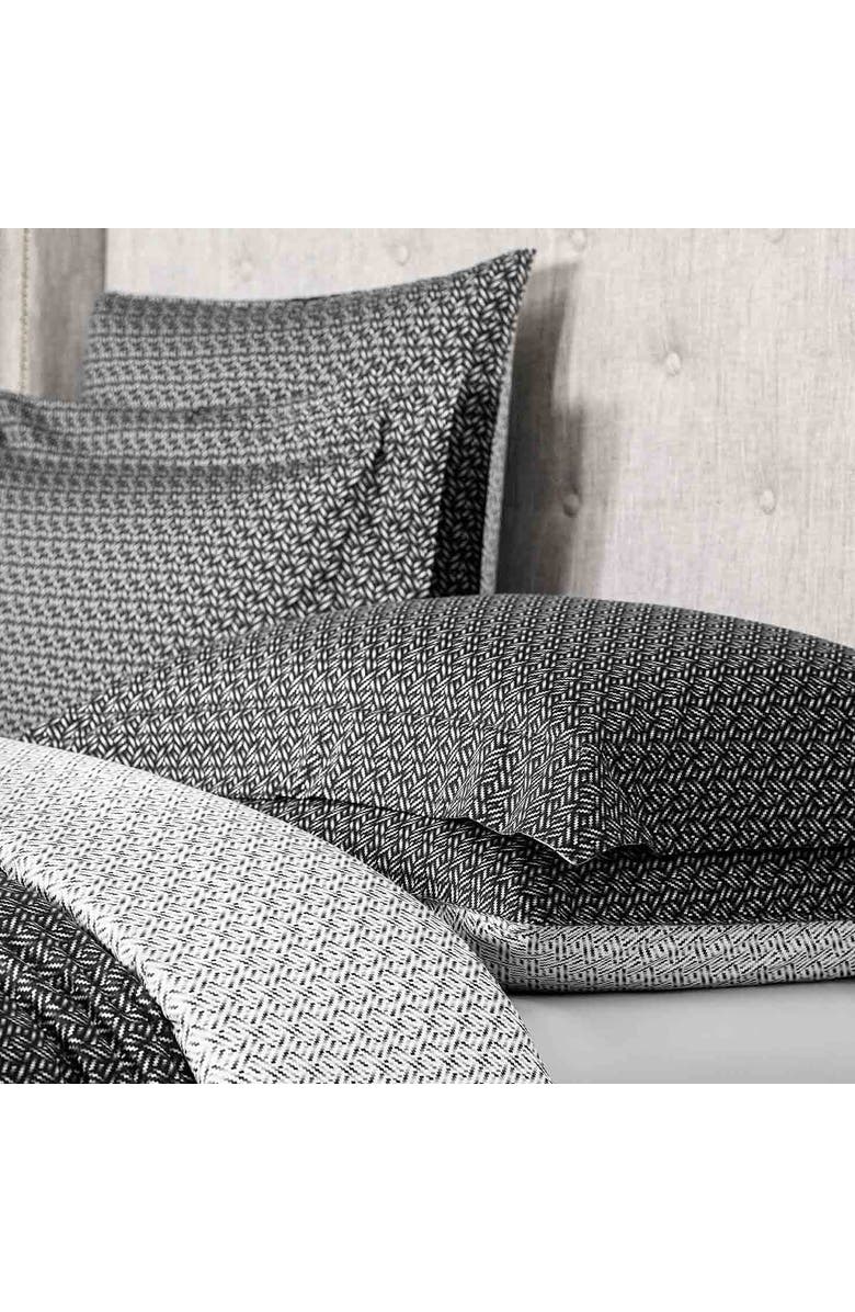 Togas Kenneth Duvet Cover, Alternate, color, Black