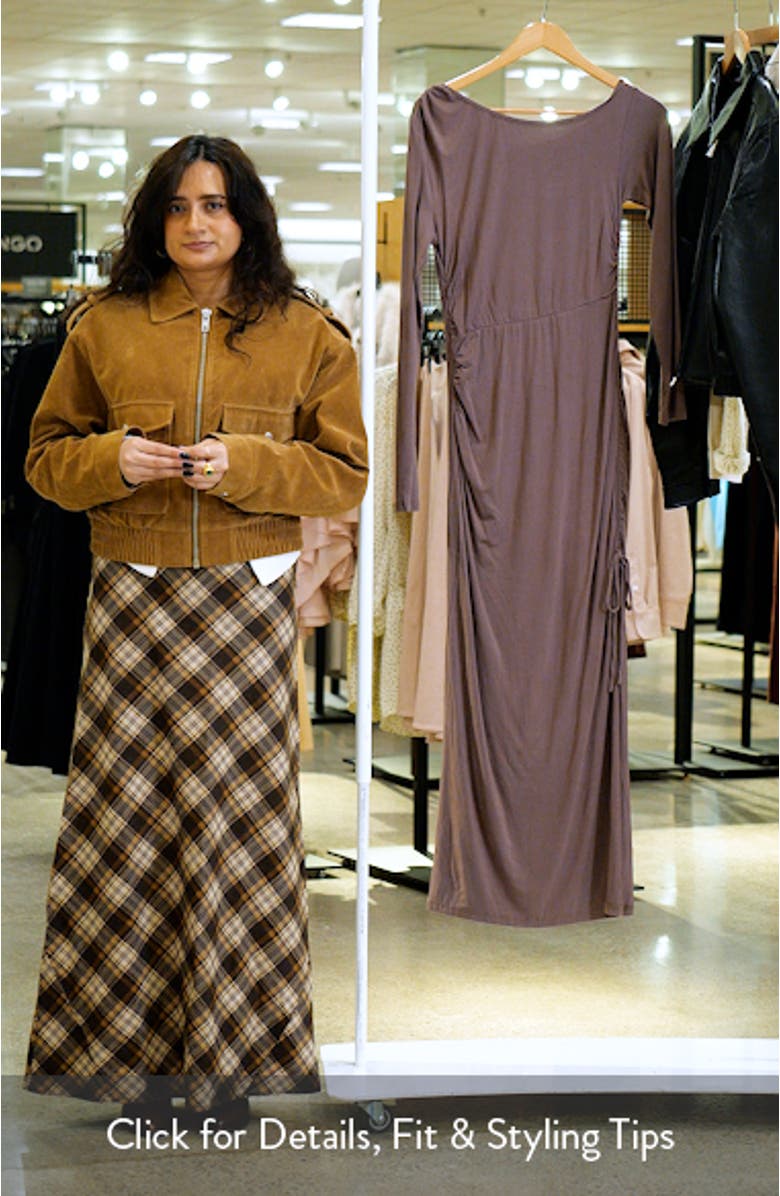 Indigo Long Sleeve Body-Con Dress, sales video thumbnail