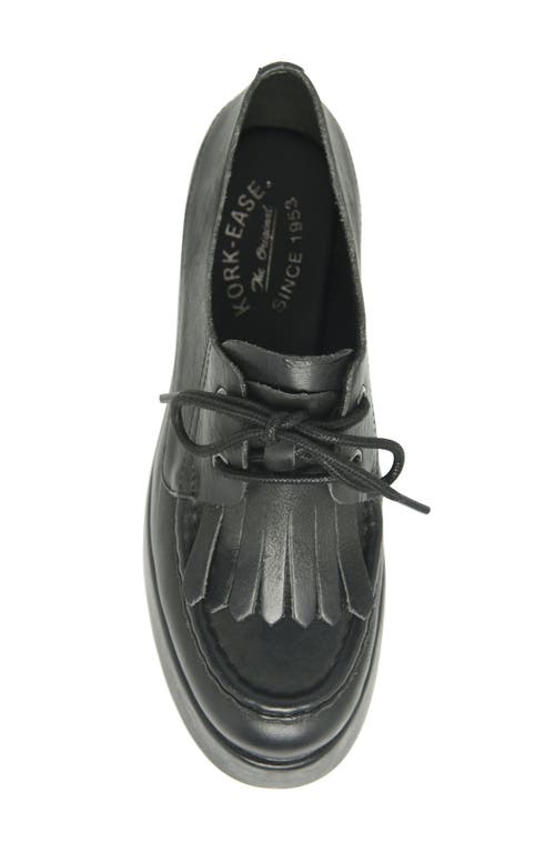 Kork-ease ® Penelope Platform Derby In Black