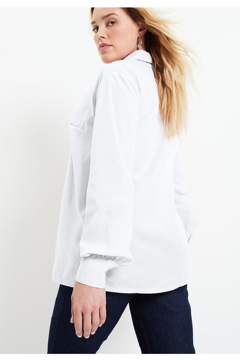 Poplin La Vie Tunic, Alternate, color, BLACK