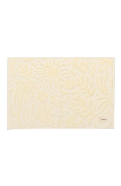 Sunny Sculpted Bath Mat