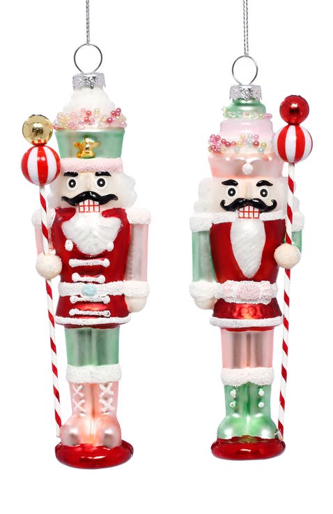 Traditional Nutcracker Ornament, Box of 6
