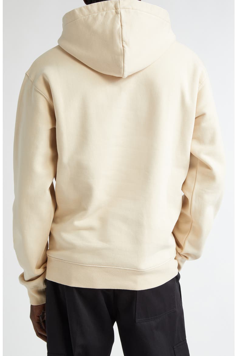 Le Hoodie Gros Grain Cotton Hoodie, Alternate, color, BEIGE 150