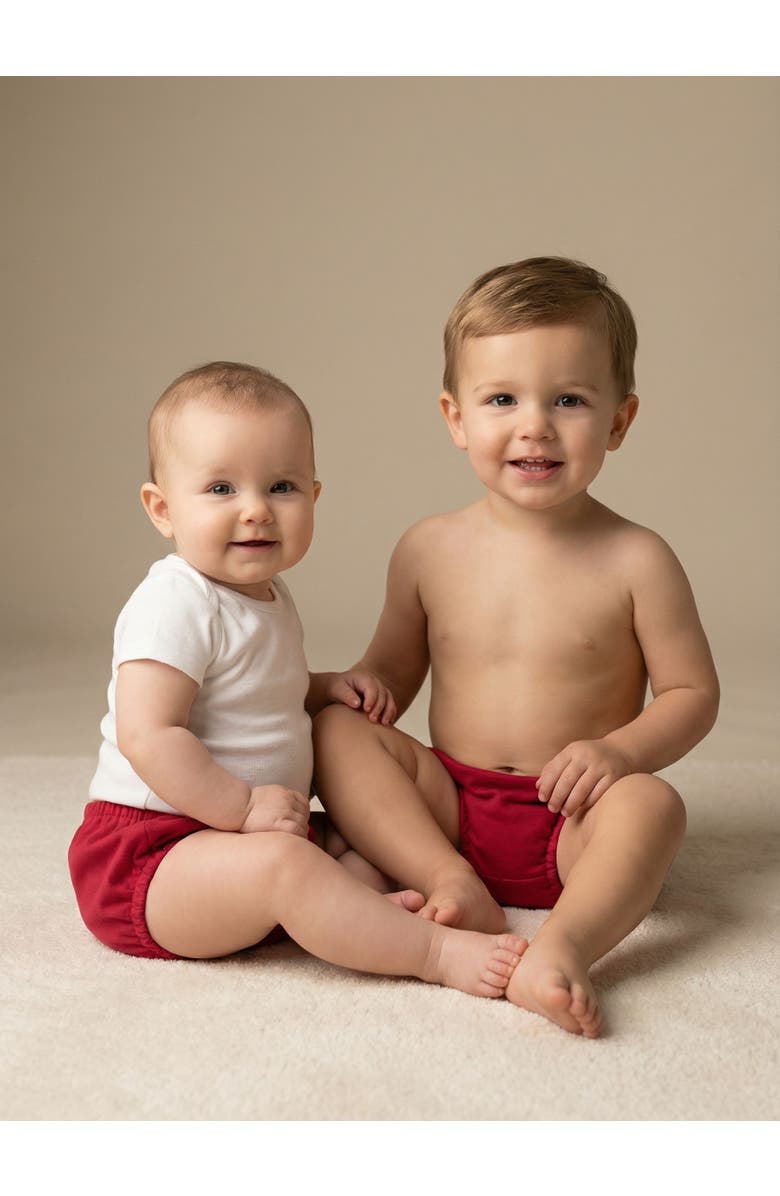 City Threads USA-Made Girls and Boys Soft Cotton Diaper Cover, Alternate, color, Black