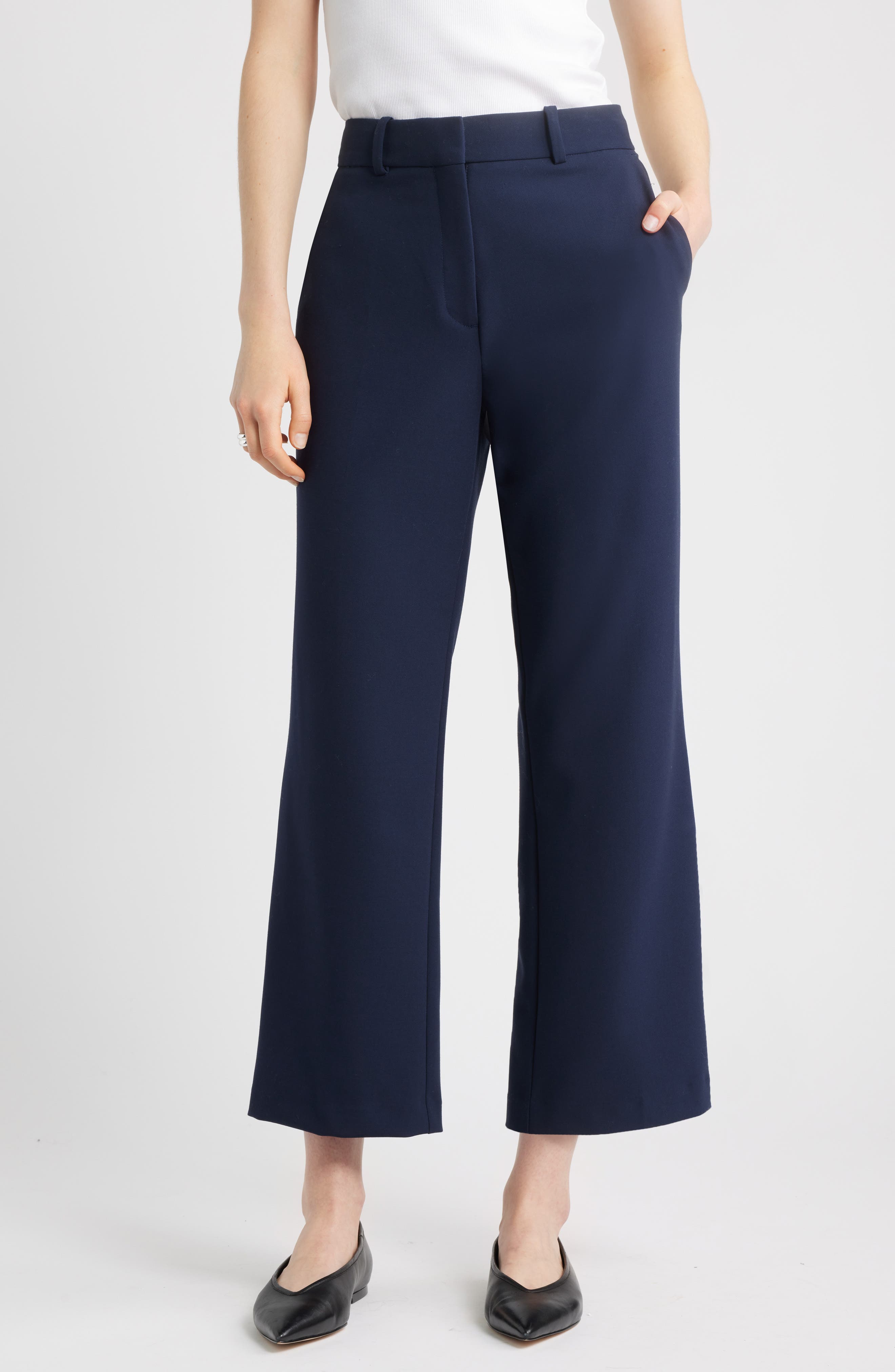 Nordstrom Ankle Straight Leg Pants