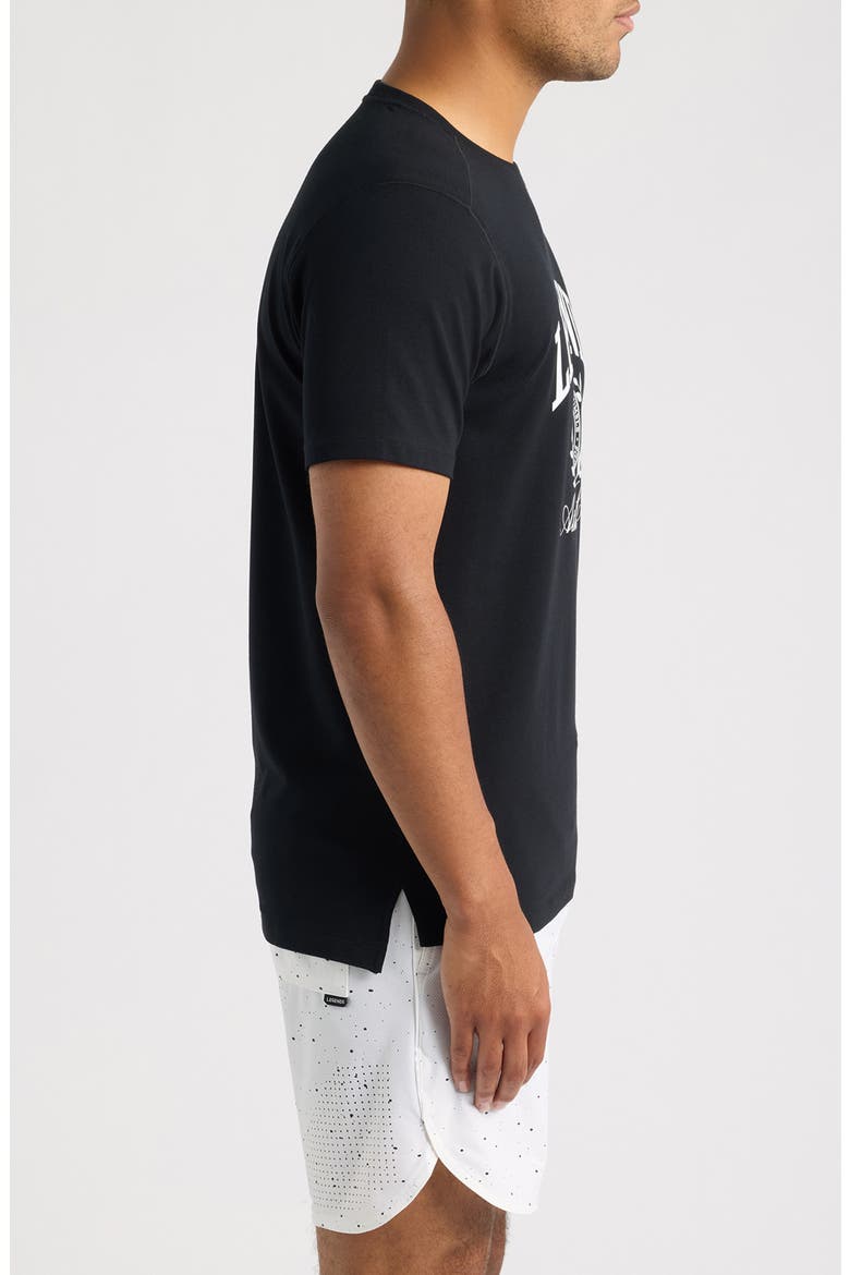 Aviation Varsity Crest Graphic T-Shirt, Alternate, color, BLACK